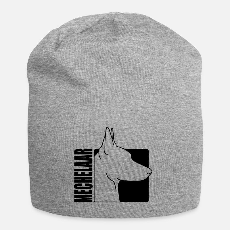 Mechelaar Profil Chiens Chien Wilsigns - Bonnet en jersey - gris chiné