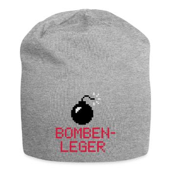 Bomben Leger | Bombe | Explosion - Bonnet en jersey - gris chiné - Devant