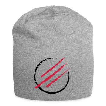 Scratch the Circle - Jersey-Beanie - Grau meliert - Vorne