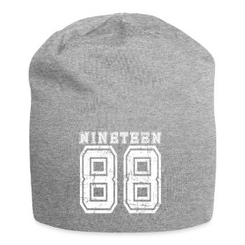 NINETEEN 1988 - Jersey Beanie - heather grey - Front