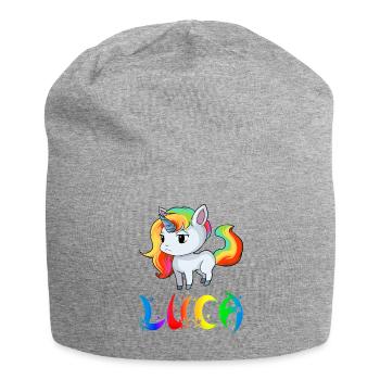 Einhorn Luca - Bonnet en jersey - gris chiné - Devant
