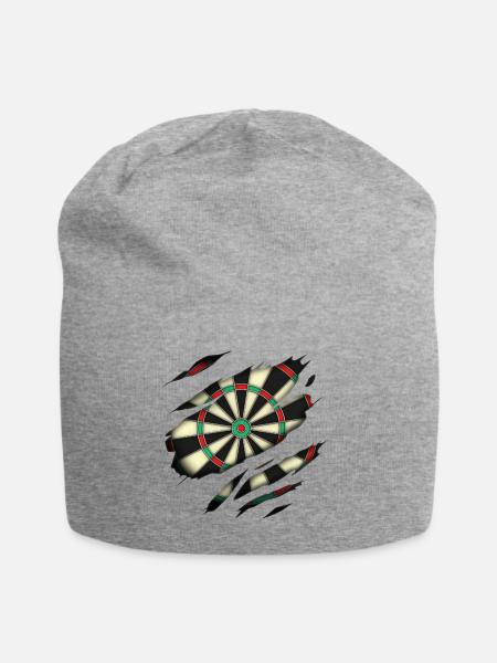 Dart 3 in mir - Jersey-Beanie - Grau meliert
