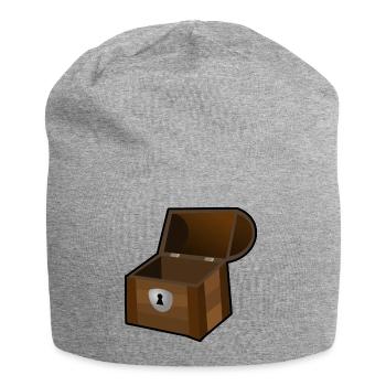 pirate ship boat pirate pirate ship ship skull3 - Jersey Beanie - heather grey - Front