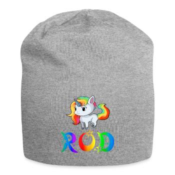 Unicorn Rod - Jersey Beanie - heather grey - Front