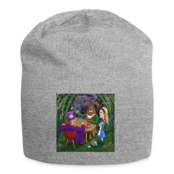 Alice im Wunderland Tee Pary - Jersey-Beanie - Grau meliert - Vorne