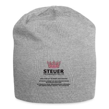Steuerfachangestellte - Jersey-Beanie - Grau meliert - Vorne