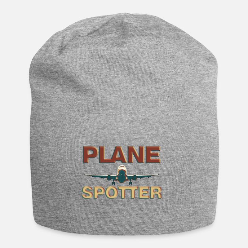 Planespotter - Jersey Beanie - heather grey