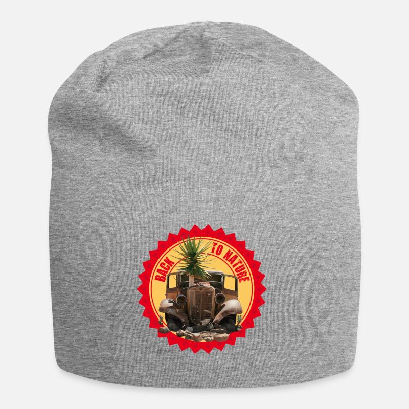 concours de cru - Bonnet en jersey - gris chiné