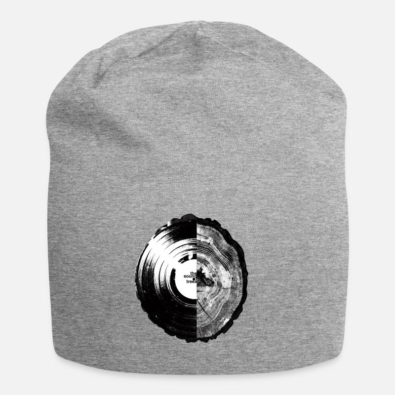 Son de tees, de vinyles et de cernes - Bonnet en jersey - gris chiné