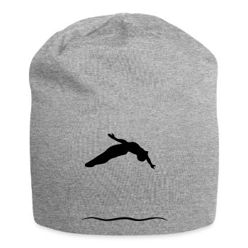 Turret jumpers - Jersey Beanie - heather grey - Front