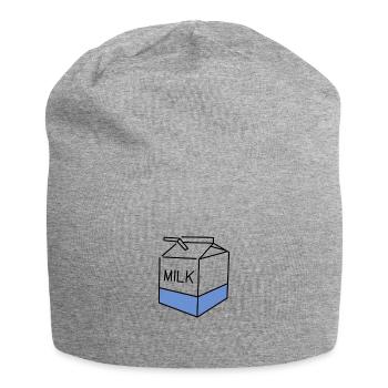 Lait - Bonnet en jersey - gris chiné - Devant
