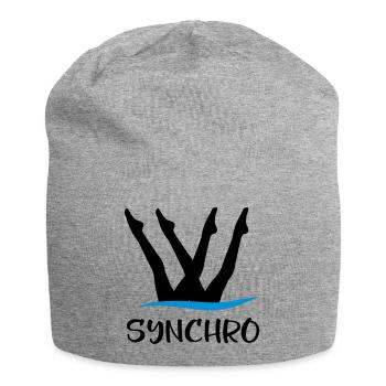 Synchronschwimmen - Jersey-Beanie - Grau meliert - Vorne