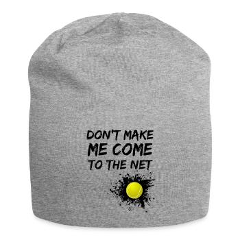 Tennis Tennisspieler Tennisplatz - Jersey-Beanie - Grau meliert - Vorne