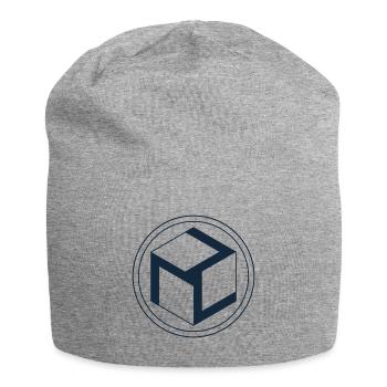 Antahkarana-Symbol, heilige Geometrie - Jersey-Beanie - Grau meliert - Vorne