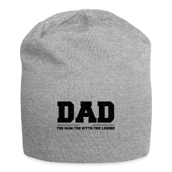 Cadeau fête des pères père fête des pères - Bonnet en jersey - gris chiné - Devant