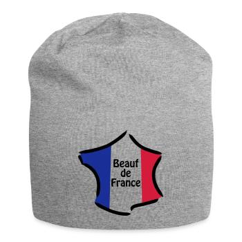 Redneck Frankreich - Jersey-Beanie - Grau meliert - Vorne