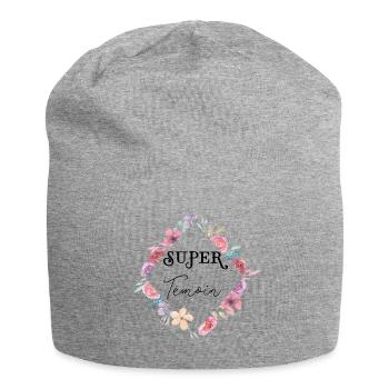 Super Témoin - Bonnet en jersey - gris chiné - Devant