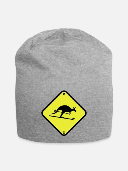 ski - Bonnet en jersey - gris chiné