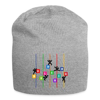 Rocher escalade alpinisme rocher sport amusant - Bonnet en jersey - gris chiné - Devant
