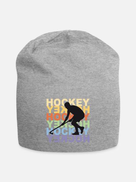 Hockey Hockey Hockey - Jersey-Beanie - Grau meliert