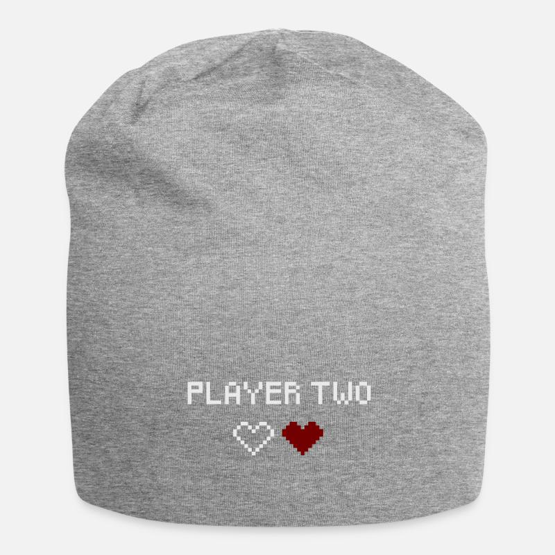 Player Two - Jersey-Beanie - Grau meliert