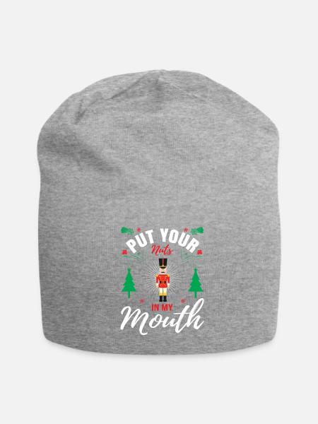 Ugly Christmas - Jersey-Beanie - Grau meliert