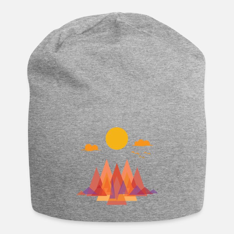 SPRING SUNSET CREATIVE - Bonnet en jersey - gris chiné