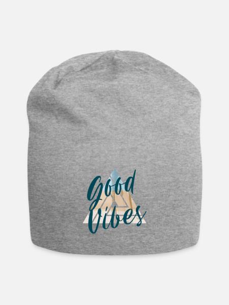 Surfen - Jersey-Beanie - Grau meliert