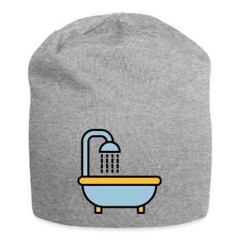 bathtub - Jersey Beanie - heather grey - Front