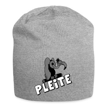 Plesiosaur Pleite Cartoon - Jersey-Beanie - Grau meliert - Vorne