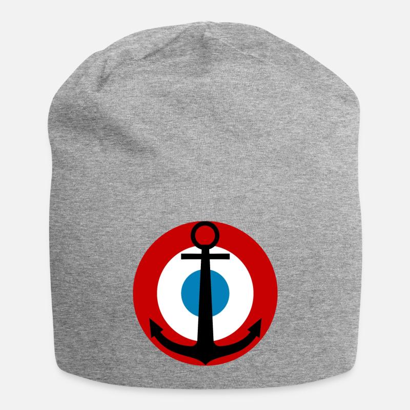 COCARDE MARINE - AS2010 - Bonnet en jersey - gris chiné