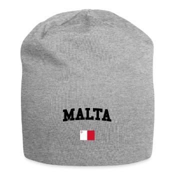 MALTE - Bonnet en jersey - gris chiné - Devant