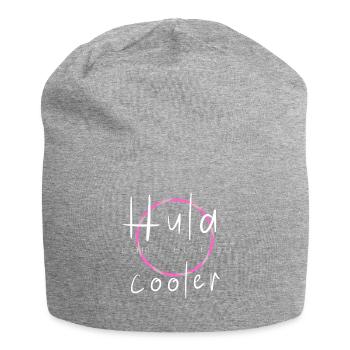 Hula du bist cooler - Jersey-Beanie - Grau meliert - Vorne