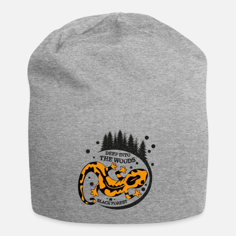 Deep Into the Woods - Bonnet en jersey - gris chiné