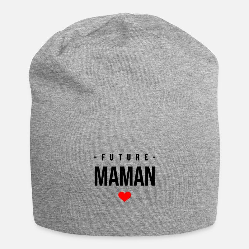 FUTURE MAMAN - Bonnet en jersey - gris chiné