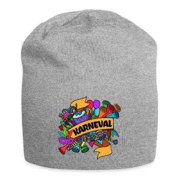 Carnaval carnaval carnaval masques - Bonnet en jersey - gris chiné - Devant