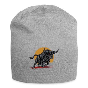 Wildnis Tier - Jersey-Beanie - Grau meliert - Vorne