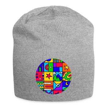 Wanderung - Jersey-Beanie - Grau meliert - Vorne