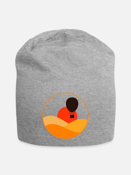 Montgolfière - Bonnet en jersey - gris chiné