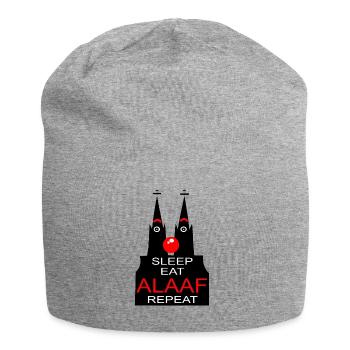 Kölsch de Cologne Cathédrale Kölle Alaaf Rhing nez carnaval - Bonnet en jersey - gris chiné - Devant