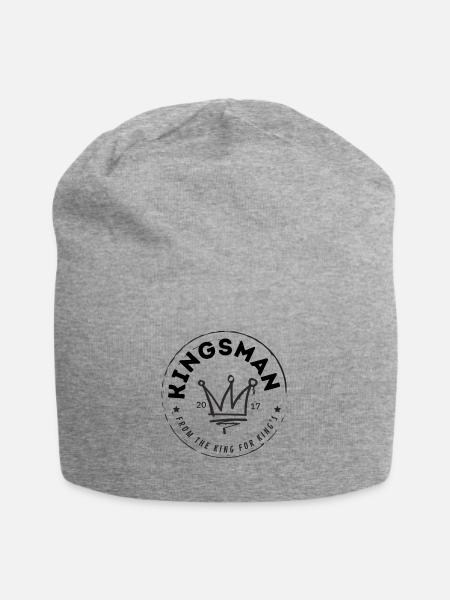 Marque Kingsman - Bonnet en jersey - gris chiné