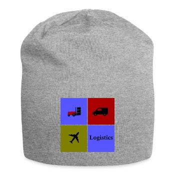 Équipe Logistique et Transport - Bonnet en jersey - gris chiné - Devant