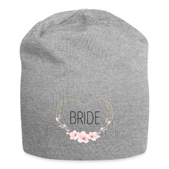 Bride - Jersey-Beanie - Grau meliert - Vorne