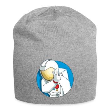 Astronaute timide - Bonnet en jersey - gris chiné - Devant