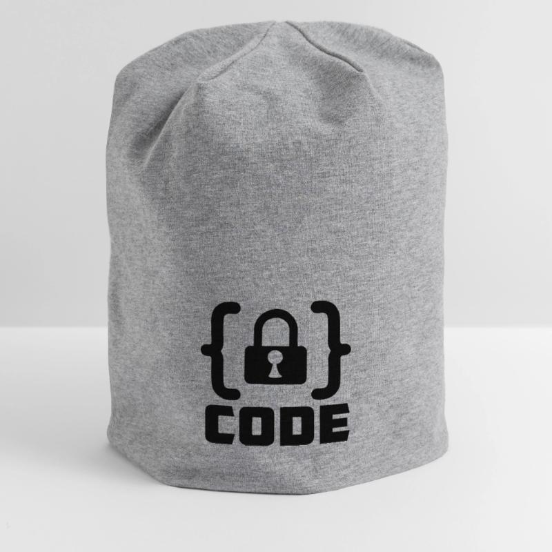 Code with lock programmer Jersey Beanie