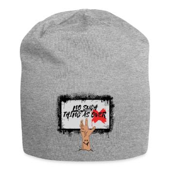 No Such Thing As Over 1 - Jersey-Beanie - Grau meliert - Vorne