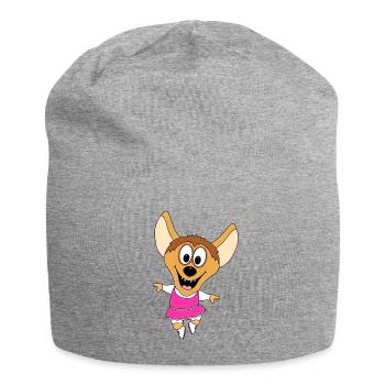 HYÄNE - TANZEN - TÄNZERIN - BALLETT - BALLERINA - Jersey-Beanie - Grau meliert - Vorne