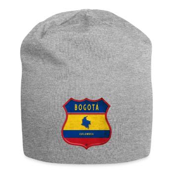 Bogotá Colombia coat of arms design - Jersey Beanie - heather grey - Front