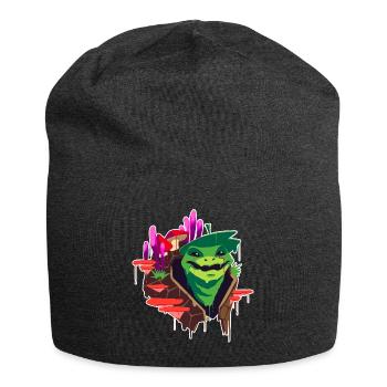Ein Schöner Druide des Sporenkreis-Designs - Jersey-Beanie - Anthrazit - Vorne