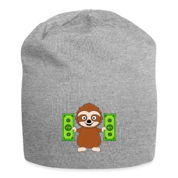 FAULTIER - GELD - TIER - TIERISCH - Jersey-Beanie - Grau meliert - Vorne